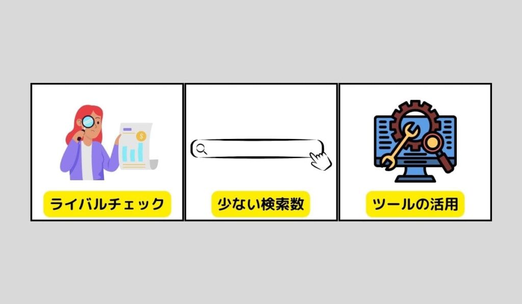 ブログ初心者のキーワード選定のコツ