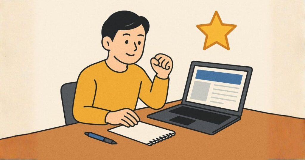 一つ一つの記事に対してベストを尽くす
