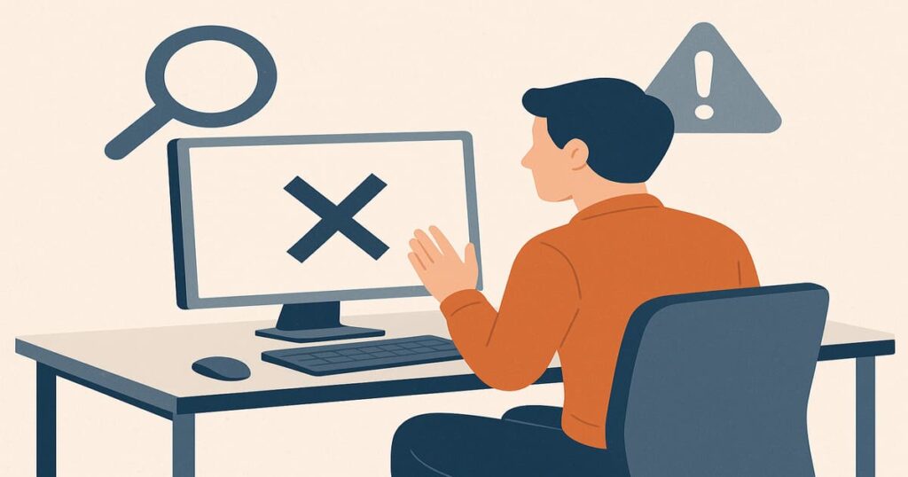 ブログが表示されない場合の対処法