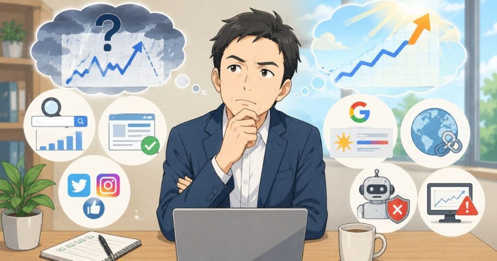 このアクセス増加は続く？一時的？判断するポイント