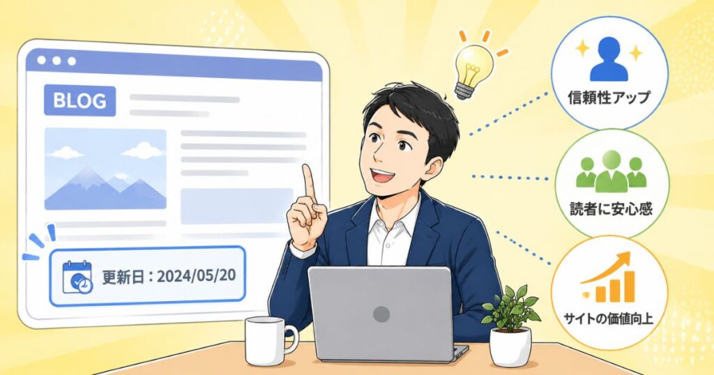 リライト後に更新日を表示させる理由
